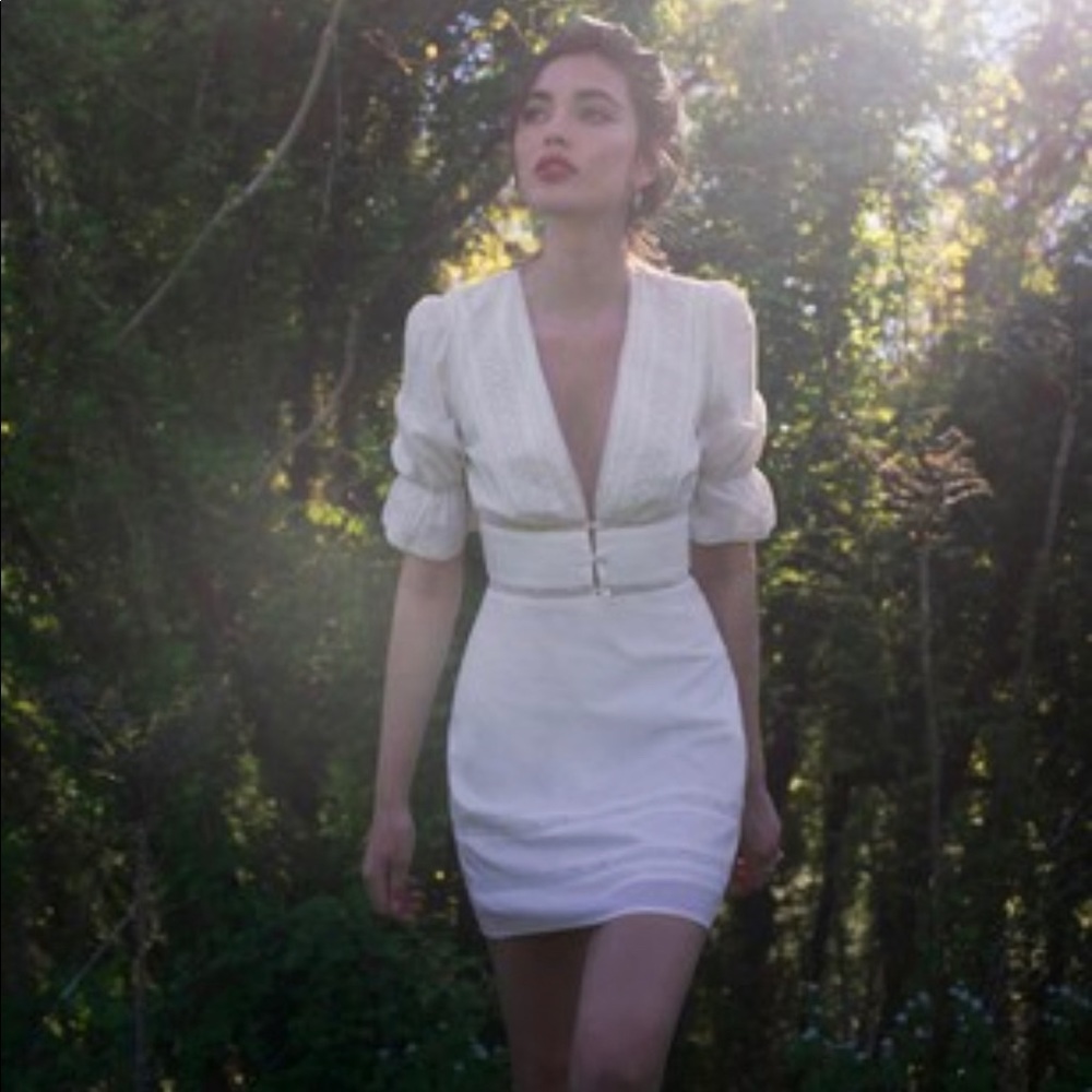Cassatt cotton Dress in white - NWT